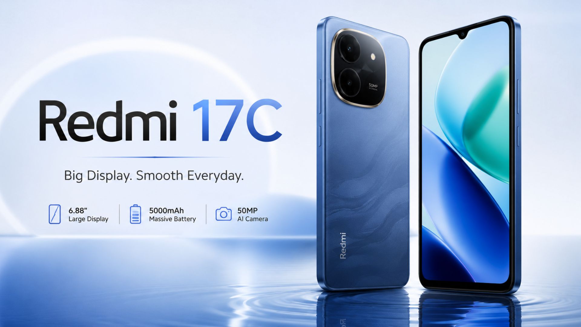 Redmi 17C launched: A powerful budget phone with a 120Hz display and 5160mAh battery for just ₹12,000! Full details
