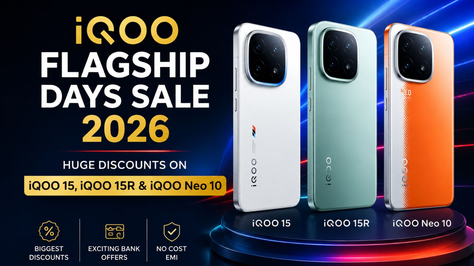iQOO Flagship Days Sale 2026