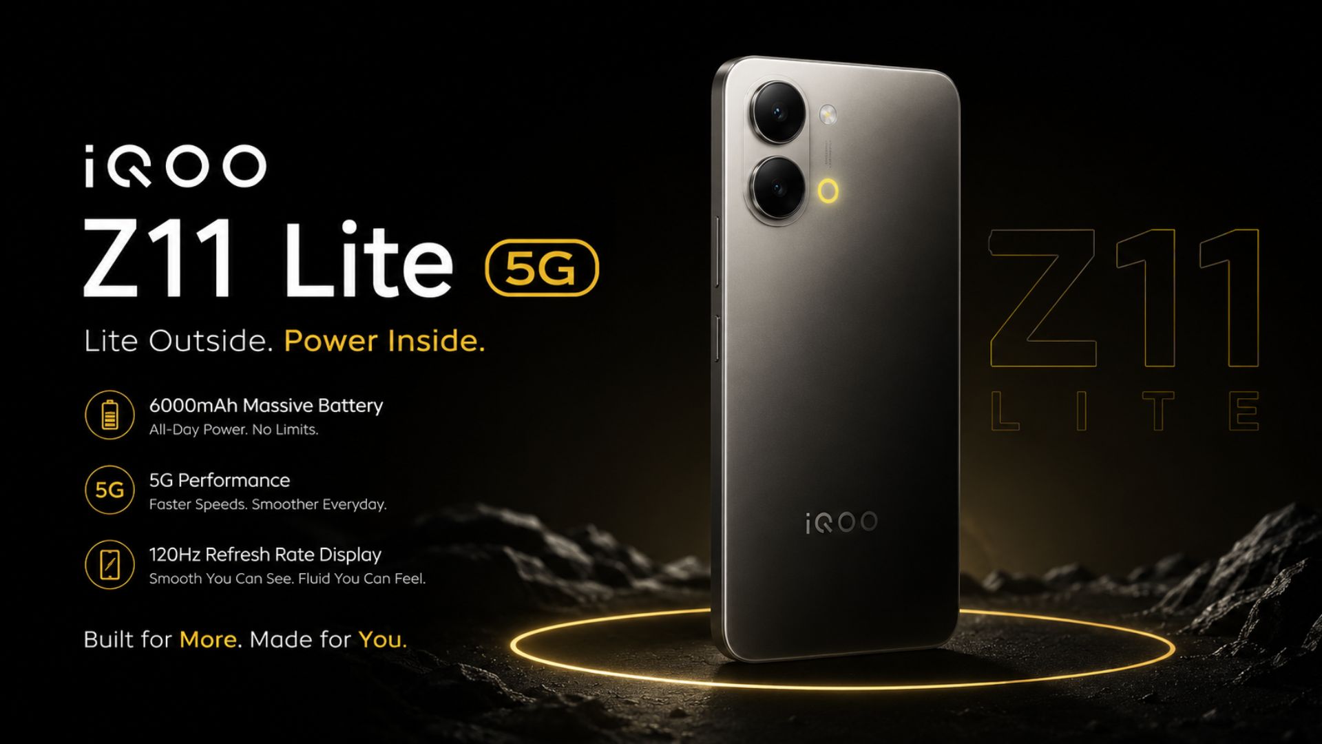 iQOO Z11 Lite 5G to launch in India on July 24:
