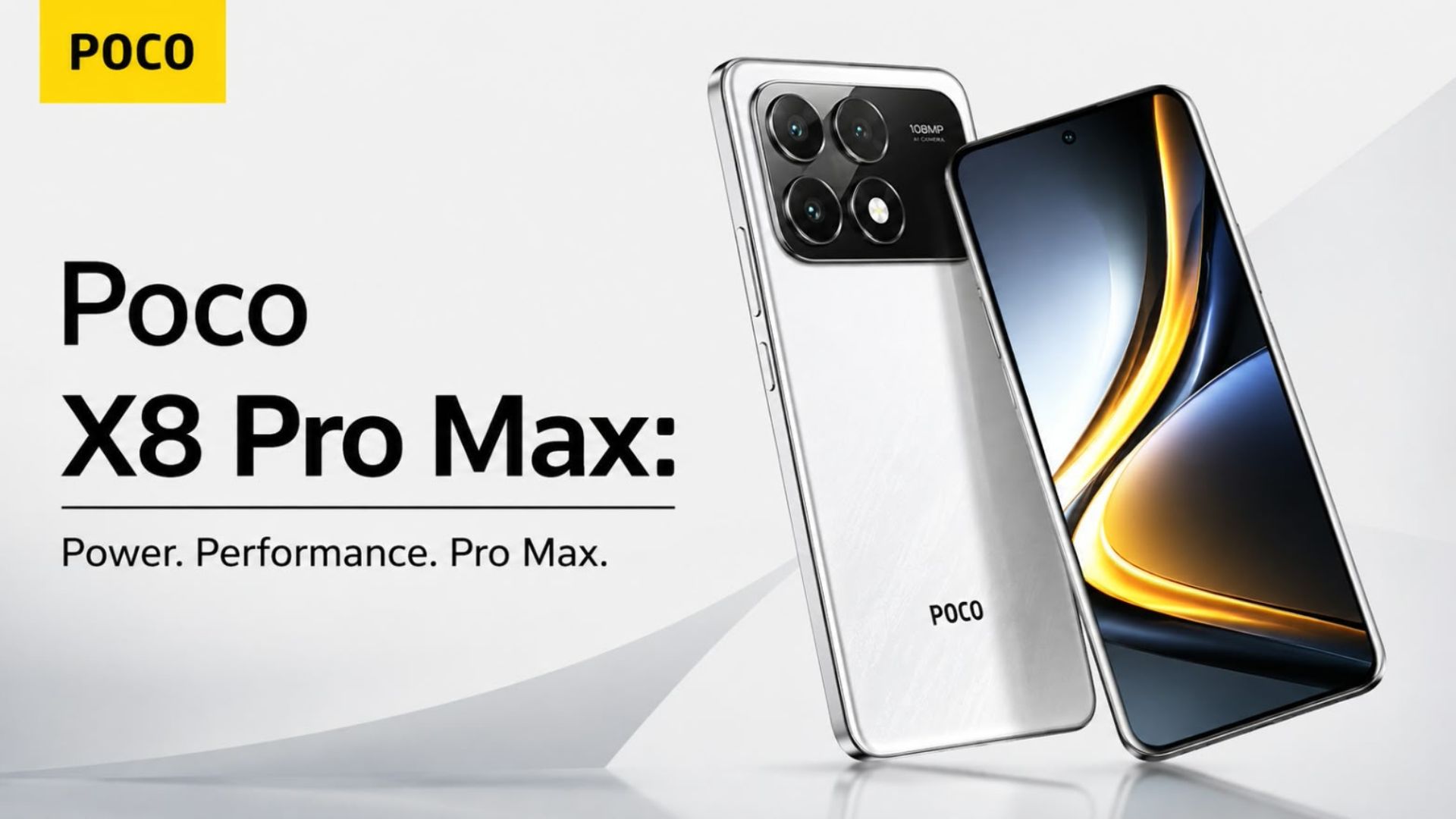 Poco X8 Pro Max: Set to launch soon with a powerful battery and impressive specifications.