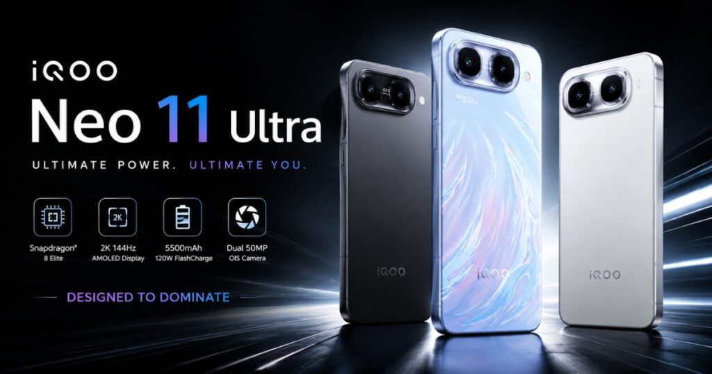 iQOO Neo 11 Ultra leaked ahead of launch