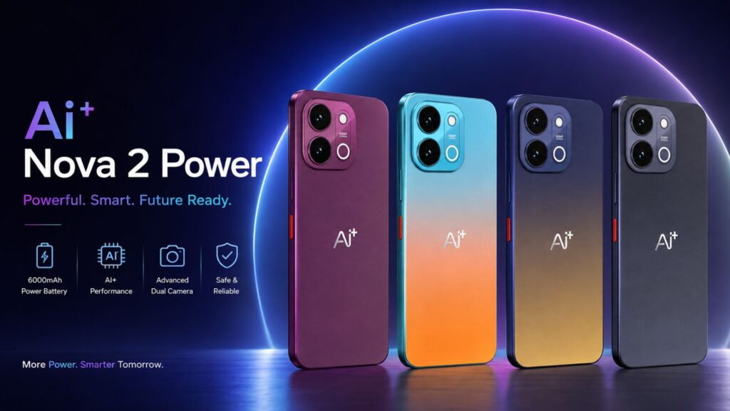 Ai+ Nova 2 Power will launch in India on September 19.