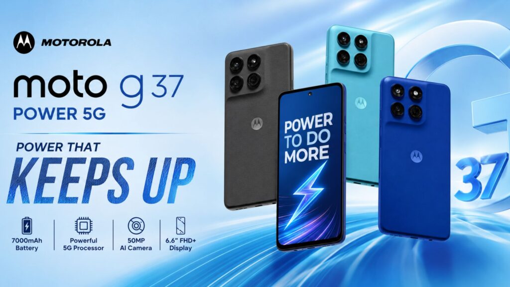 Big offer on Moto G37 Power 5G