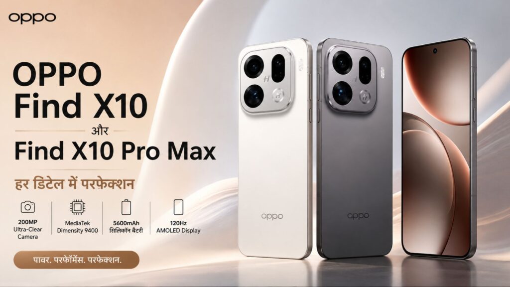 Oppo Find X10 and Find X10 Pro Max to launch in India soon.